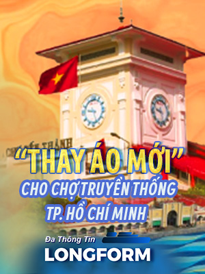 Chợ truyền thống tại TP. Hồ Chí Minh khoác áo mới