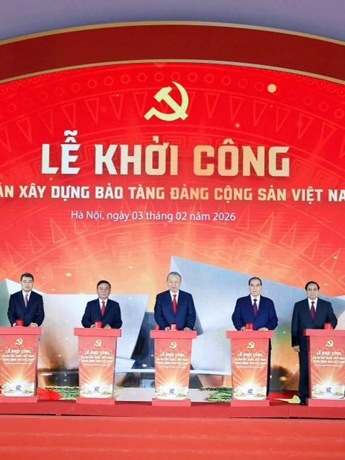 Tổng Bí thư Tô Lâm dự Lễ khởi công dự án xây dựng Bảo tàng Đảng Cộng sản Việt Nam