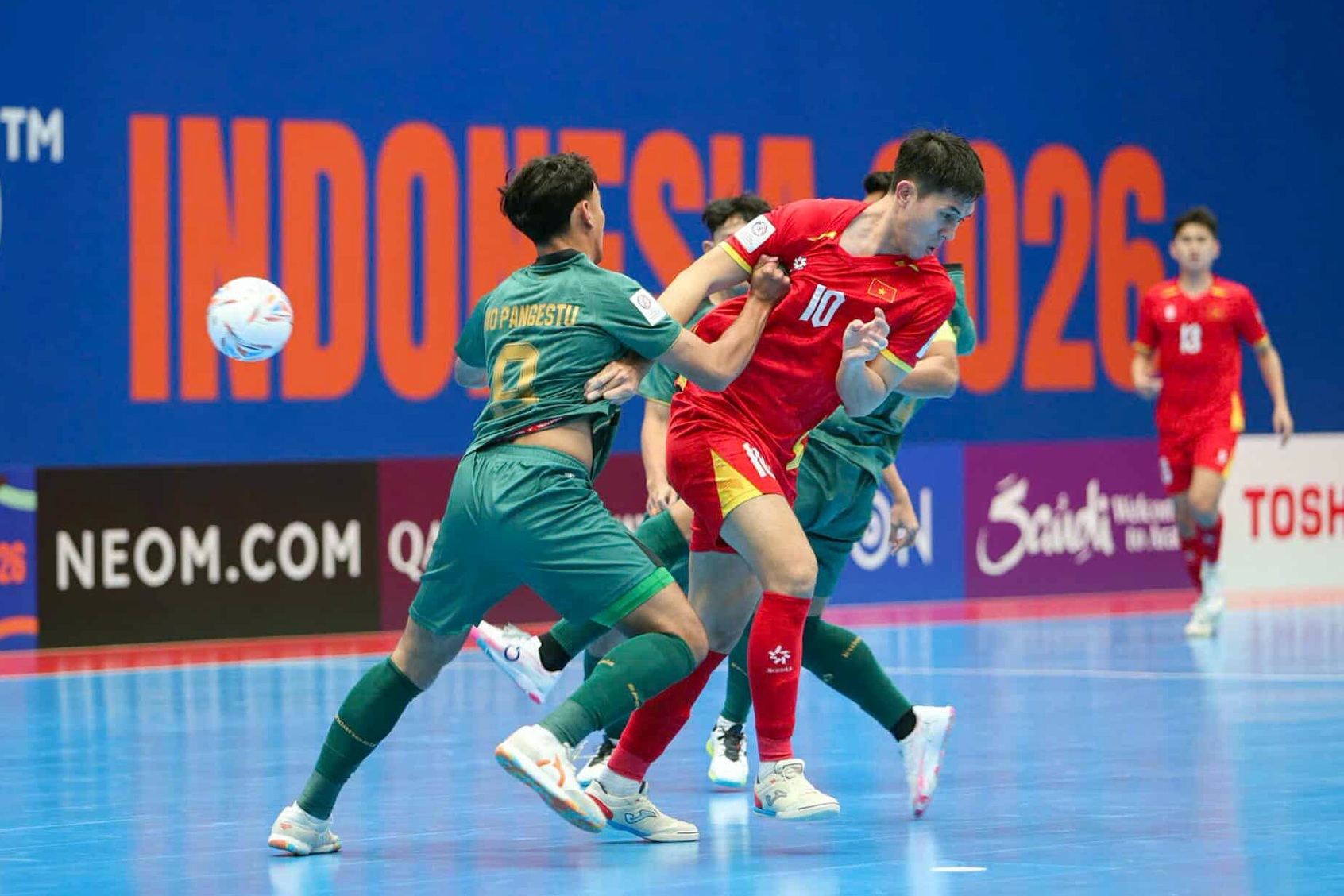 Thua Indonesia, futsal Việt Nam bị loại tại Giải futsal châu Á - Ảnh 1.