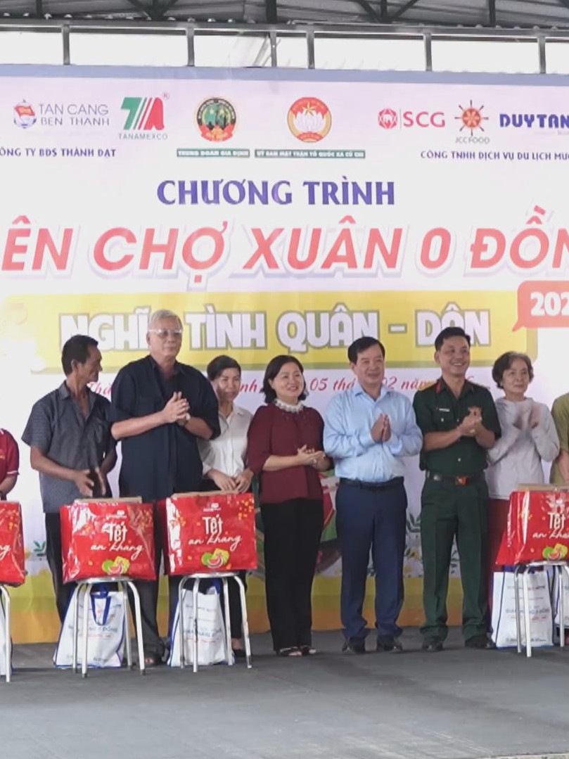 “Phiên chợ xuân 0 đồng – Gắn kết tình quân dân” lan tỏa nghĩa tình tại Hóc Môn và Tân Thới Hiệp