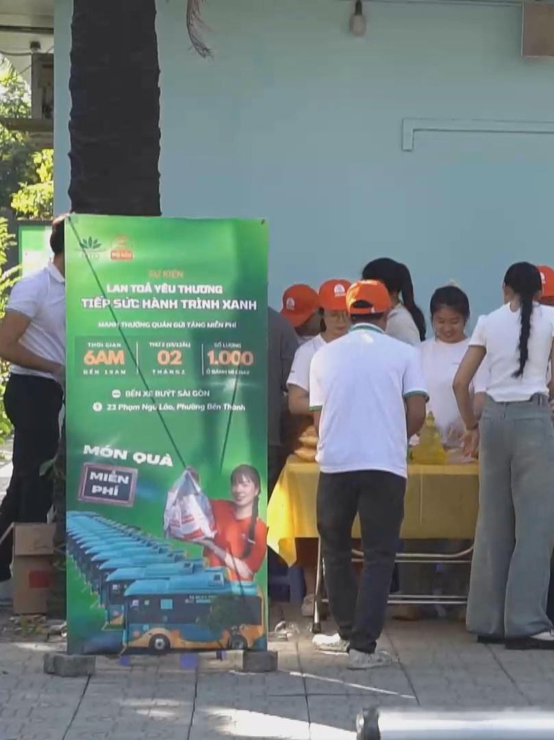 Lan tỏa yêu thương – Nối tiếp hành trình xanh tại Bến xe buýt Sài Gòn