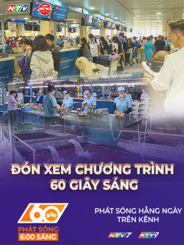 60 Giây ngày 7/2/2026 | Tân Sơn Nhất sẽ lập kỷ lục chưa từng có: hơn 1.000 chuyến bay/ngày dịp Tết