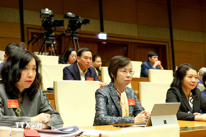 Hội nghị quán triệt Nghị quyết Đại hội XIV: 10 nhóm nhiệm vụ công tác xây dựng Đảng - Ảnh 4.