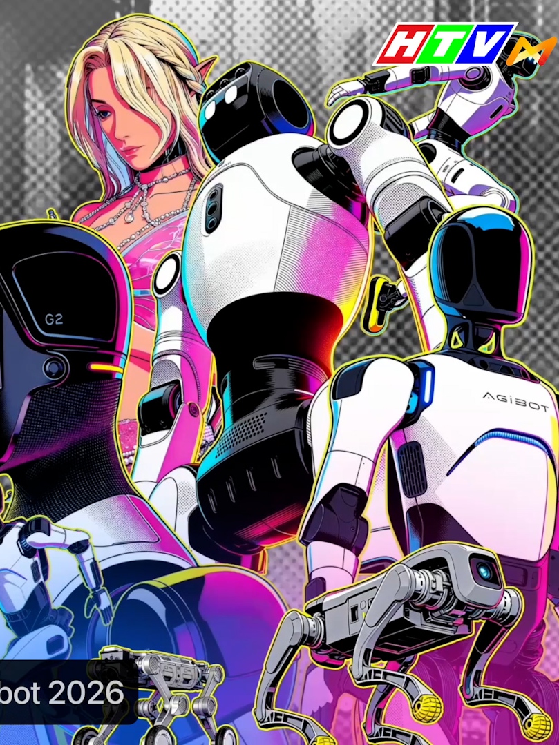 Khoảnh khắc trước giờ G: Nghệ sĩ robot sẵn sàng trình diễn