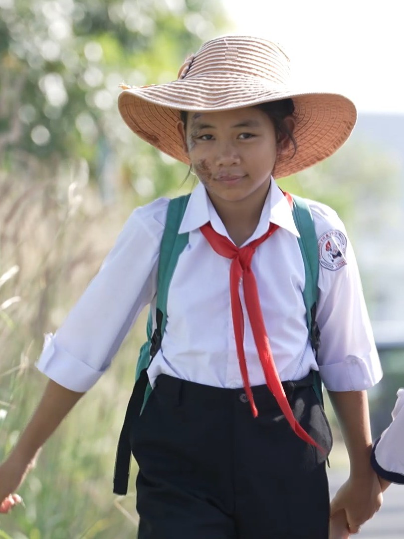 Người thân là động lực để bé Hương Liên nỗ lực vượt khó