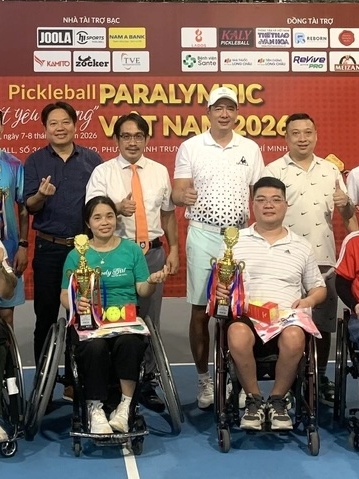Giải pickleball Paralympic Việt Nam – Gắn kết yêu thương