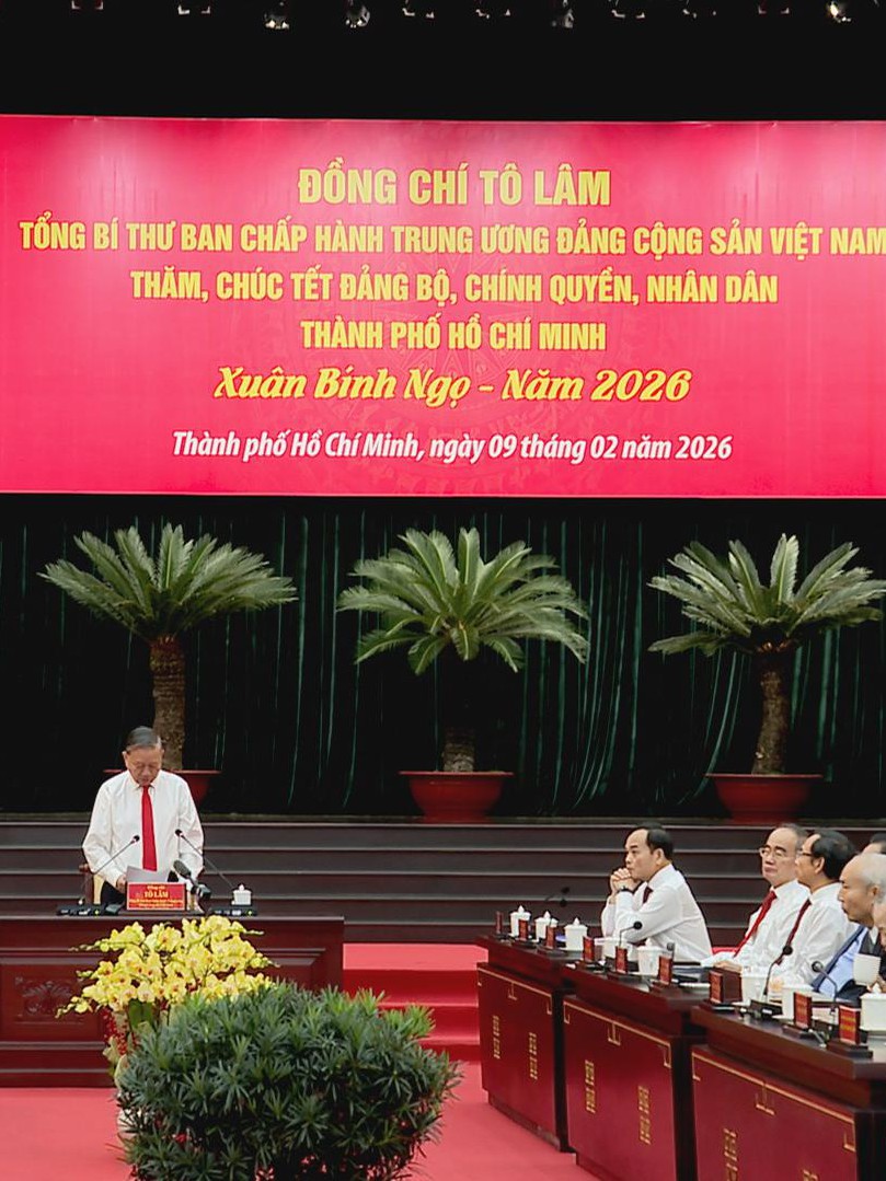 Tổng Bí thư Tô Lâm: TP. Hồ Chí Minh tiếp tục là động lực dẫn dắt trong kỷ nguyên mới