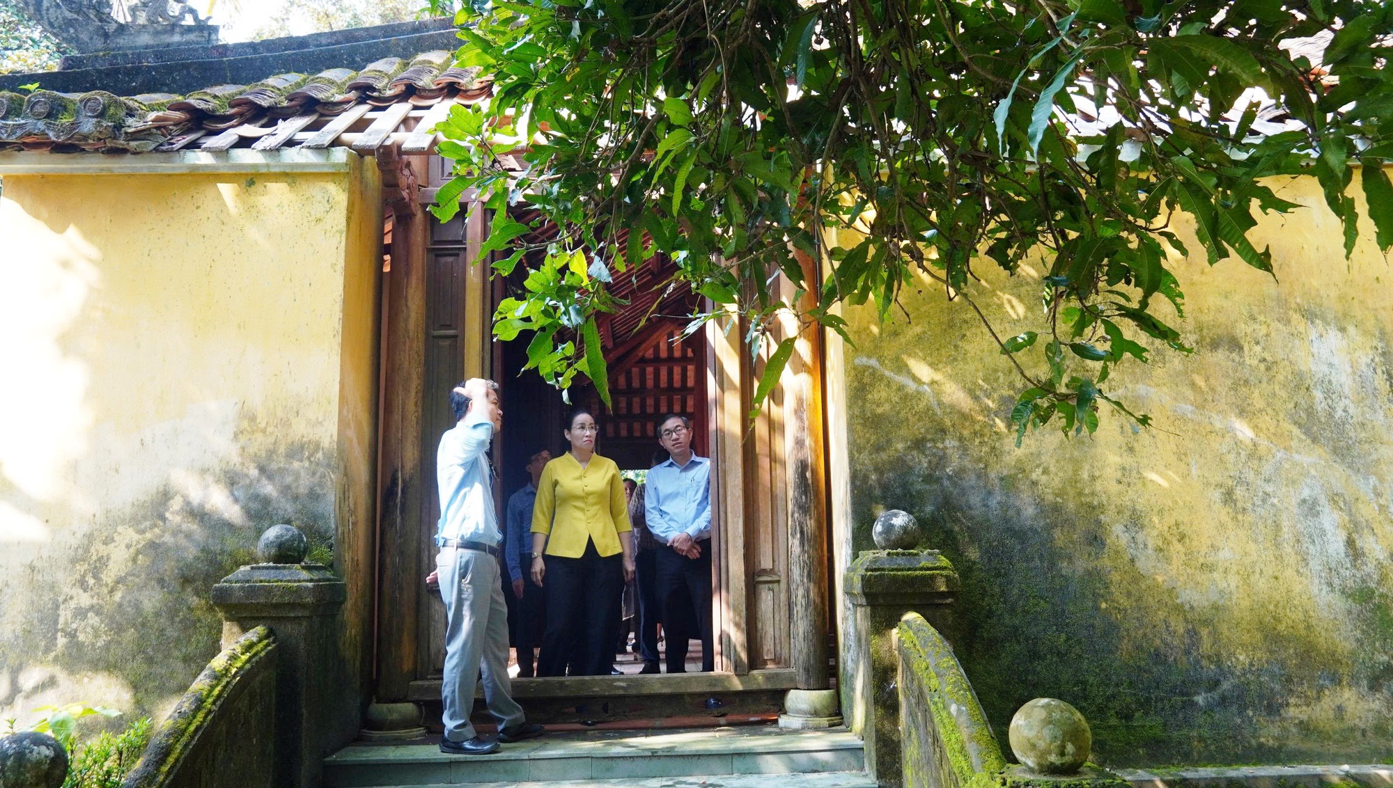 Khẩn cấp tu bổ di tích quốc gia nhà lưu niệm Phan Châu Trinh- Ảnh 1.