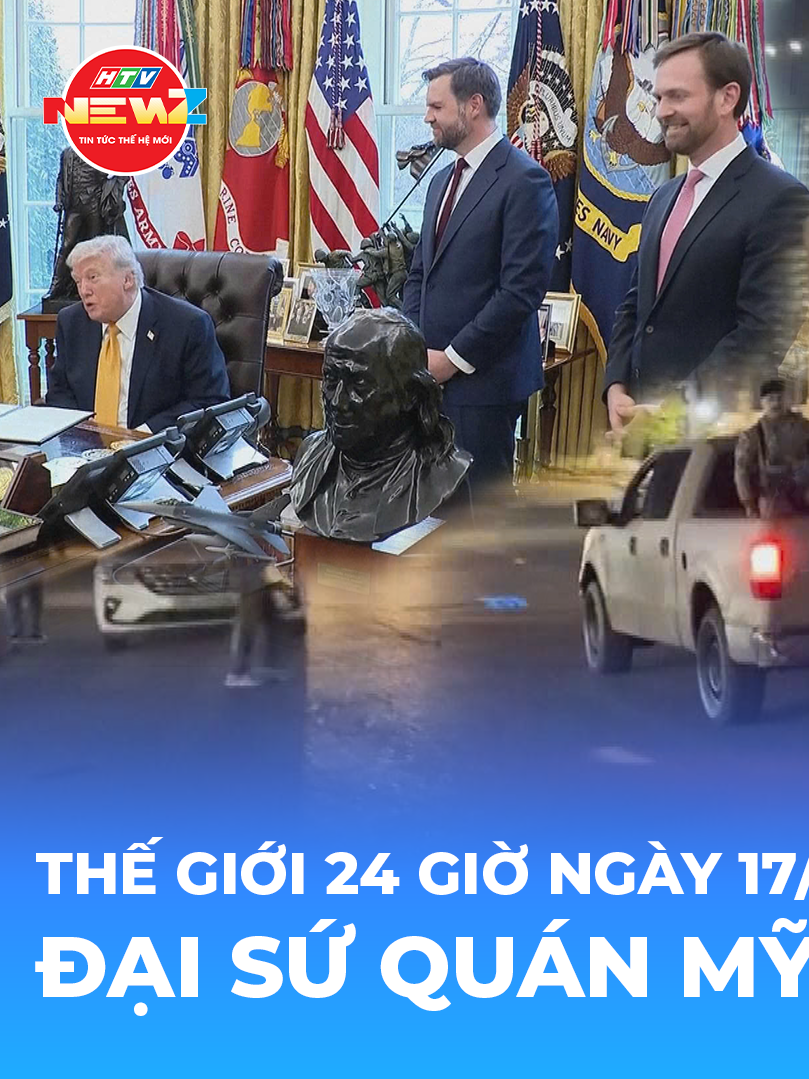 Tin Thế giới 24 Giờ ngày 17/3/2026 | Đại sứ quán Mỹ tại Iraq bị tấn công