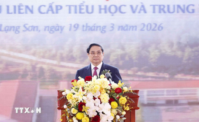 Tổng Bí thư: Đưa Trường Phổ thông nội trú thành "cột mốc mềm" về giáo dục vùng biên - Ảnh 2.