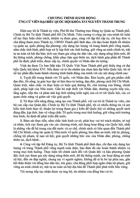 Ông Nguyễn Thành Trung trúng cử Đại biểu Quốc hội Khóa XVI - Ảnh 2.