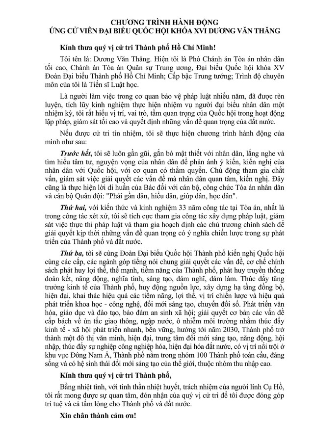 Ông Dương Văn Thăng trúng cử Đại biểu Quốc hội Khóa XVI - Ảnh 2.