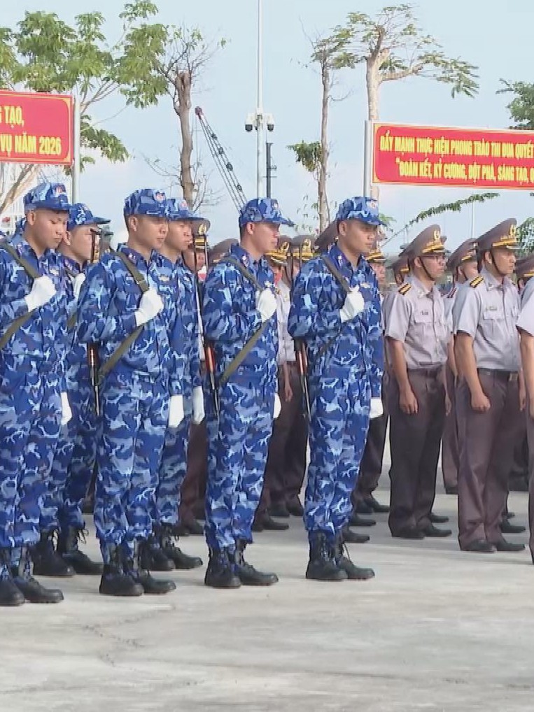 Bộ Tư lệnh Vùng Cảnh sát biển 3 ra quân huấn luyện năm 2026