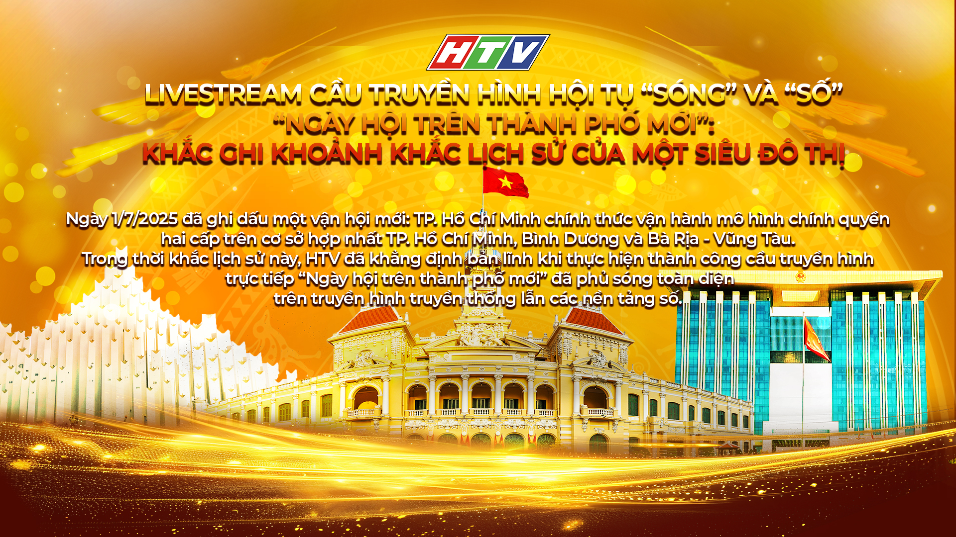Livestream Cầu truyền hình hội tụ sóng và số: "Ngày hội trên Thành phố mới"
