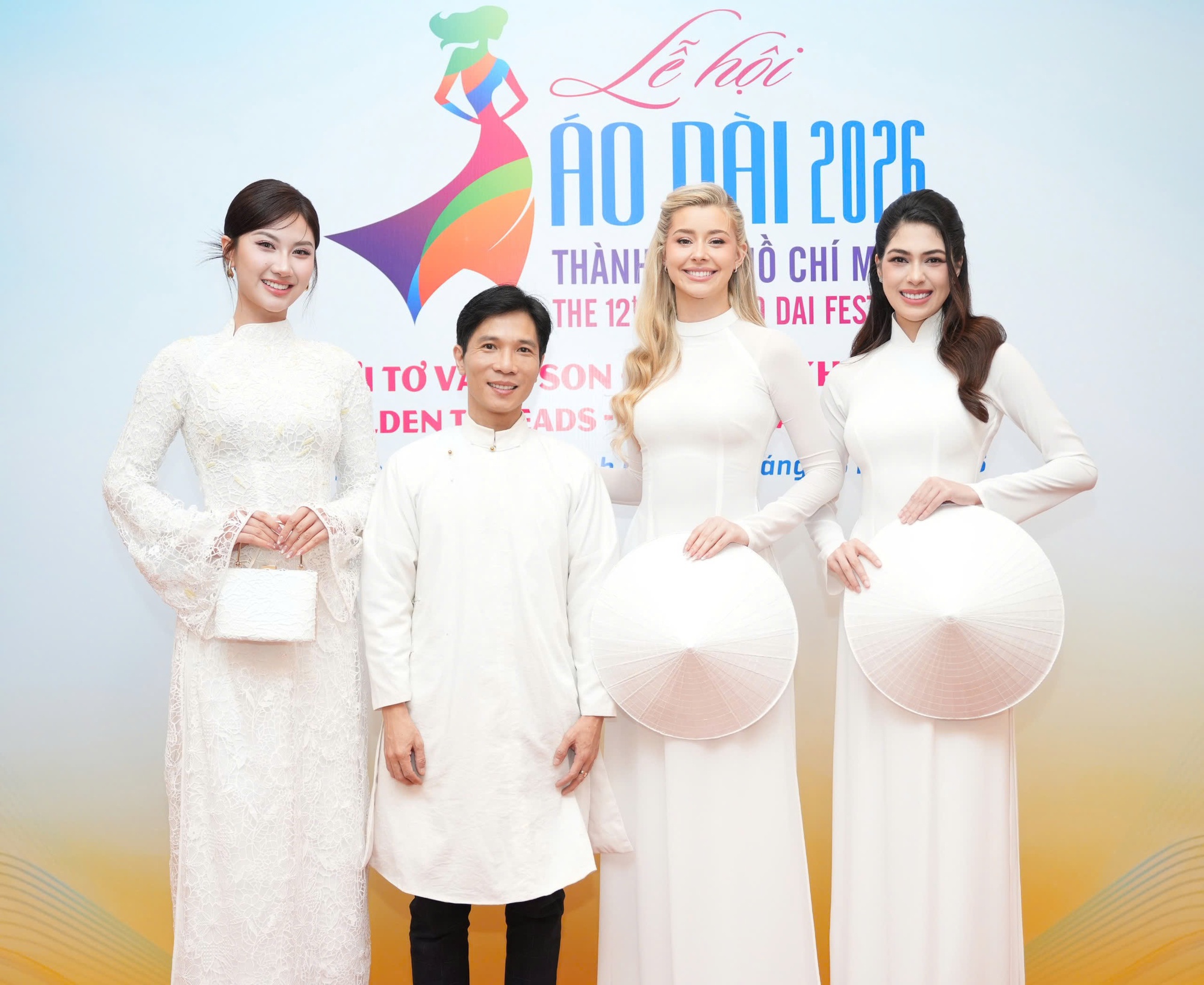 Hoa hậu Yolina Lindquist cùng dàn mỹ nhân Việt làm đại sứ Lễ hội Áo dài TP.HCM - Ảnh 3.