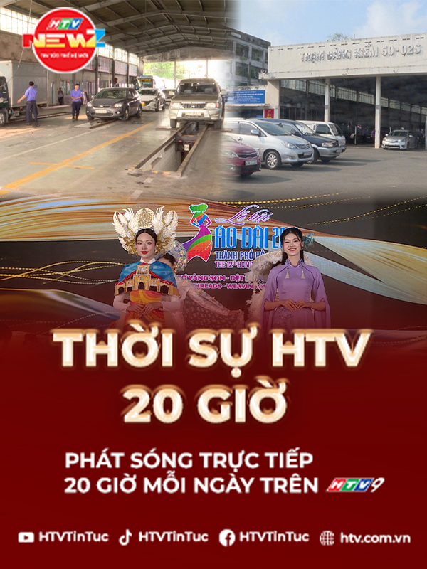 Thời sự HTV ngày 3/3/2026 | Các cơ sở đăng kiểm thông thoáng trong ngày thứ 2 áp dụng quy trình kiểm định mới