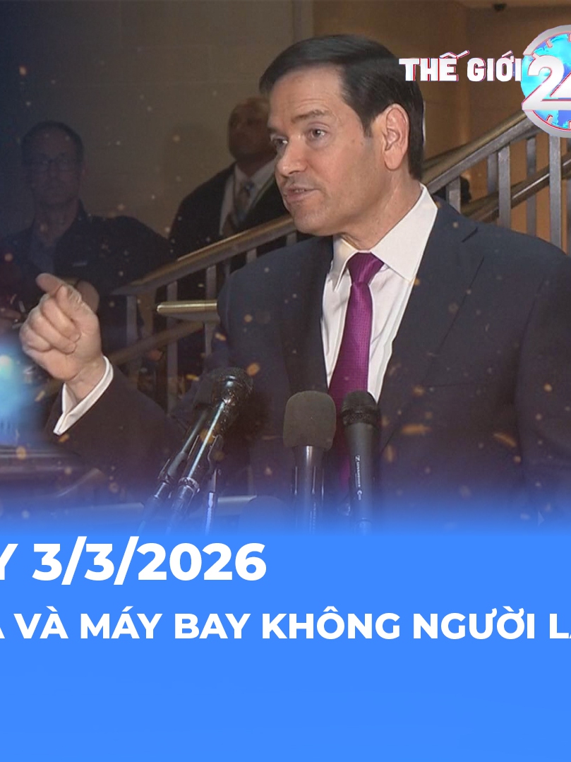 Tin Thế giới 24 Giờ ngày 3/3/2026 | Bahrain đánh chặn tên lửa và máy bay không người lái tấn công từ phía Iran