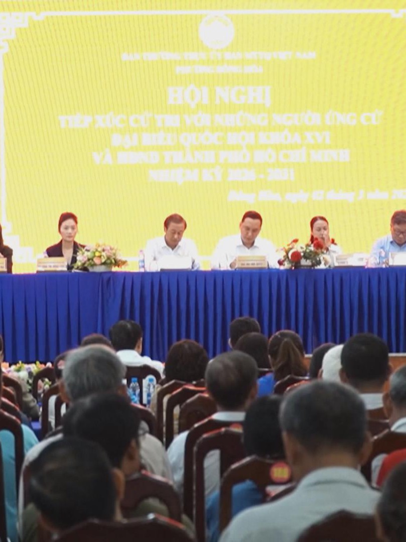 Cử tri phường Đông Hòa tiếp xúc ứng cử viên đại biểu Quốc hội khóa XVI và HĐND Thành phố nhiệm kỳ 2026 - 2031