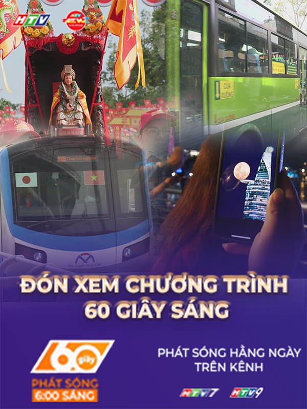 60 Giây ngày 4/3/2026 | TP. Hồ Chí Minh: Người dân thích thú xem nguyệt thực toàn phần, trăng máu