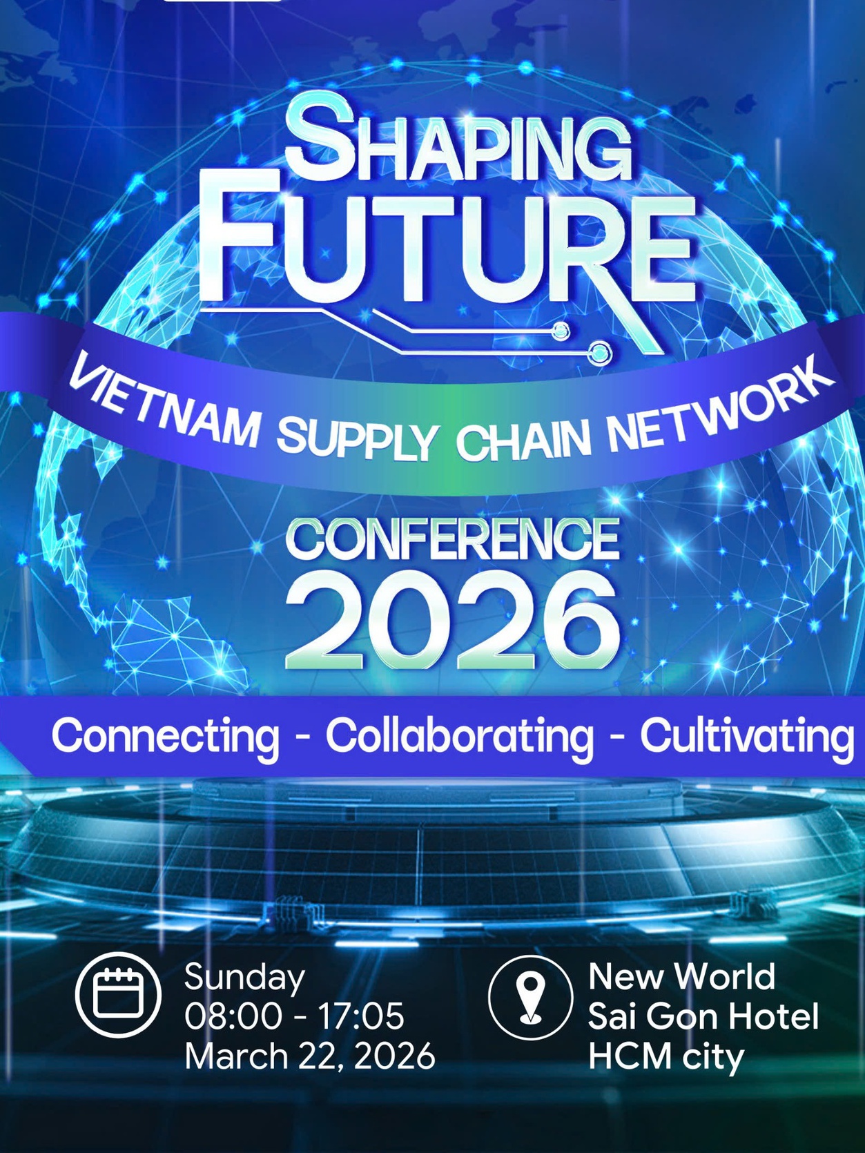 Vietnam Supply Chain Conference 2026: Kết nối tri thức chuỗi cung ứng Việt Nam