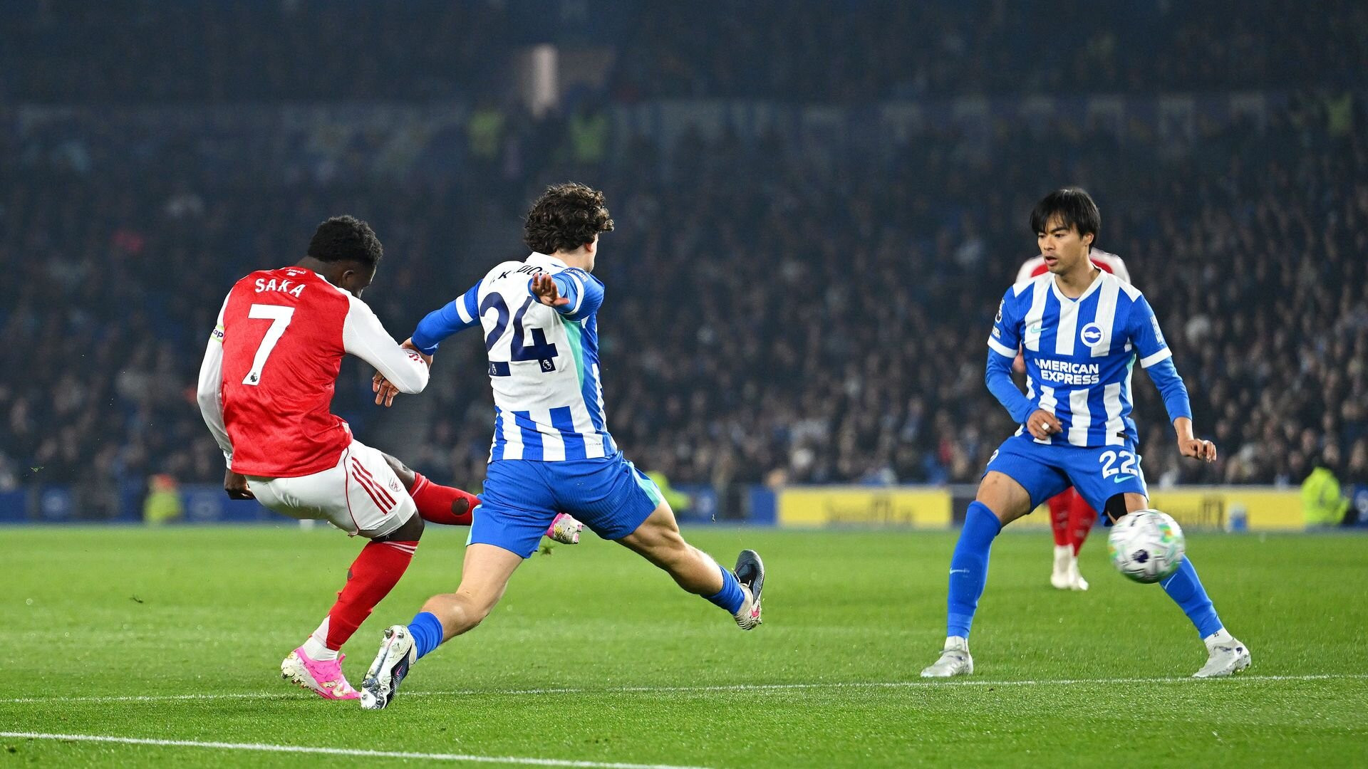 Đánh bại Brighton, Arsenal cho Man City "ngửi khói"- Ảnh 3.