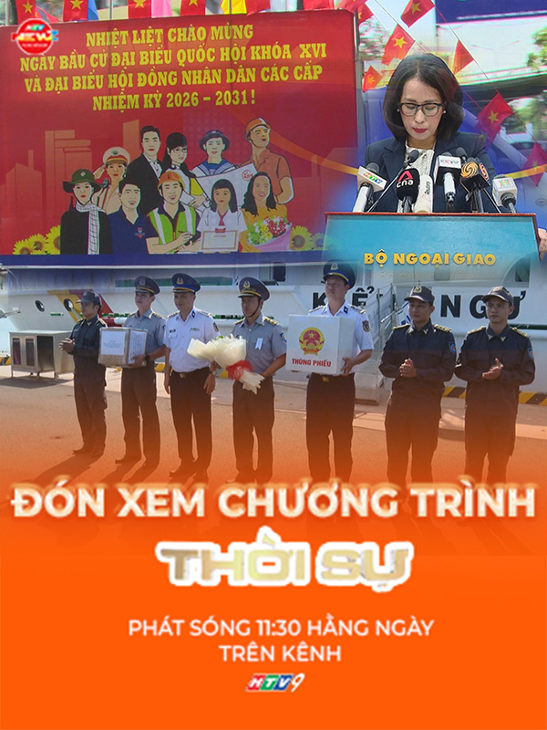 Thời sự trưa HTV ngày 6/3/2026 I Tàu Kiểm ngư 260 hoàn thành công tác bầu cử sớm