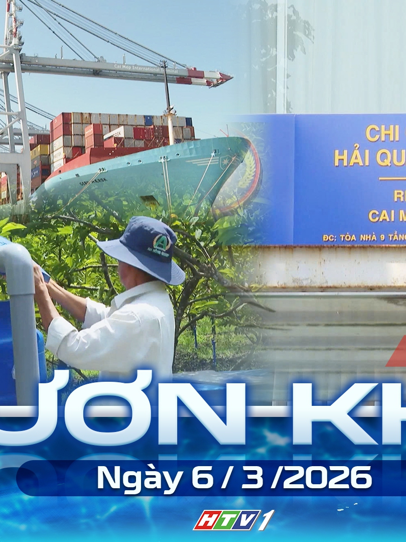 Vươn khơi - Ngày 6/3/2026 | Hiệu quả ứng dụng hệ thống tưới nước tiết kiệm trên cây trồng