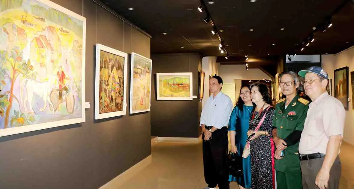 Vợ chồng họa sĩ Phan Oánh - Đặng Thị Dương: Đi cùng cái đẹp