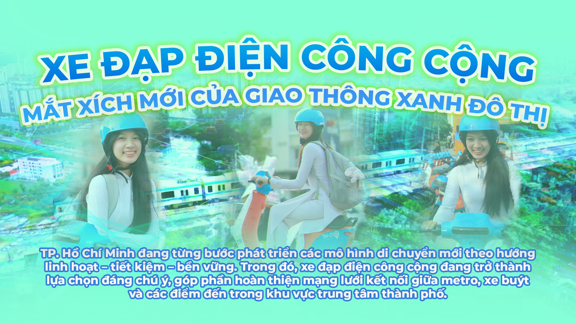 Xe đạp điện công cộng – mắt xích mới của giao thông xanh đô thị