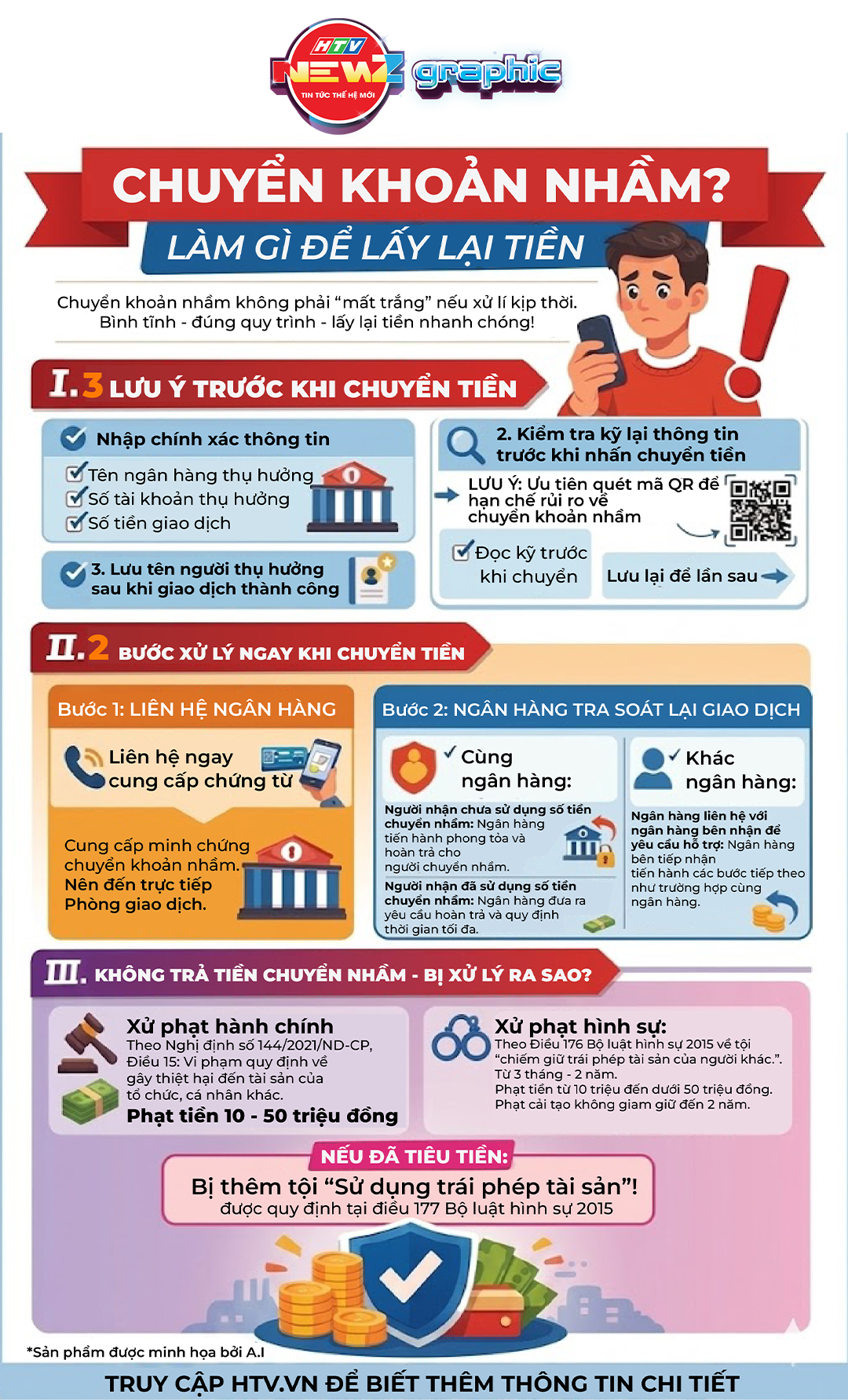 Chuyển khoản nhầm? Làm gì để lấy lại tiền - Ảnh 1.