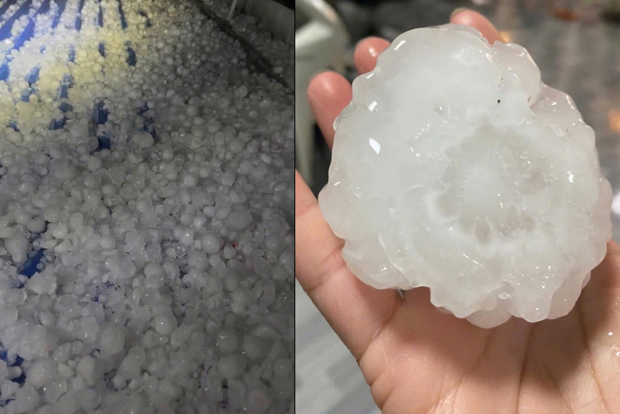 Mưa đá to bằng nắm tay ở Bắc Hà, Lào Cai - Ảnh 4.