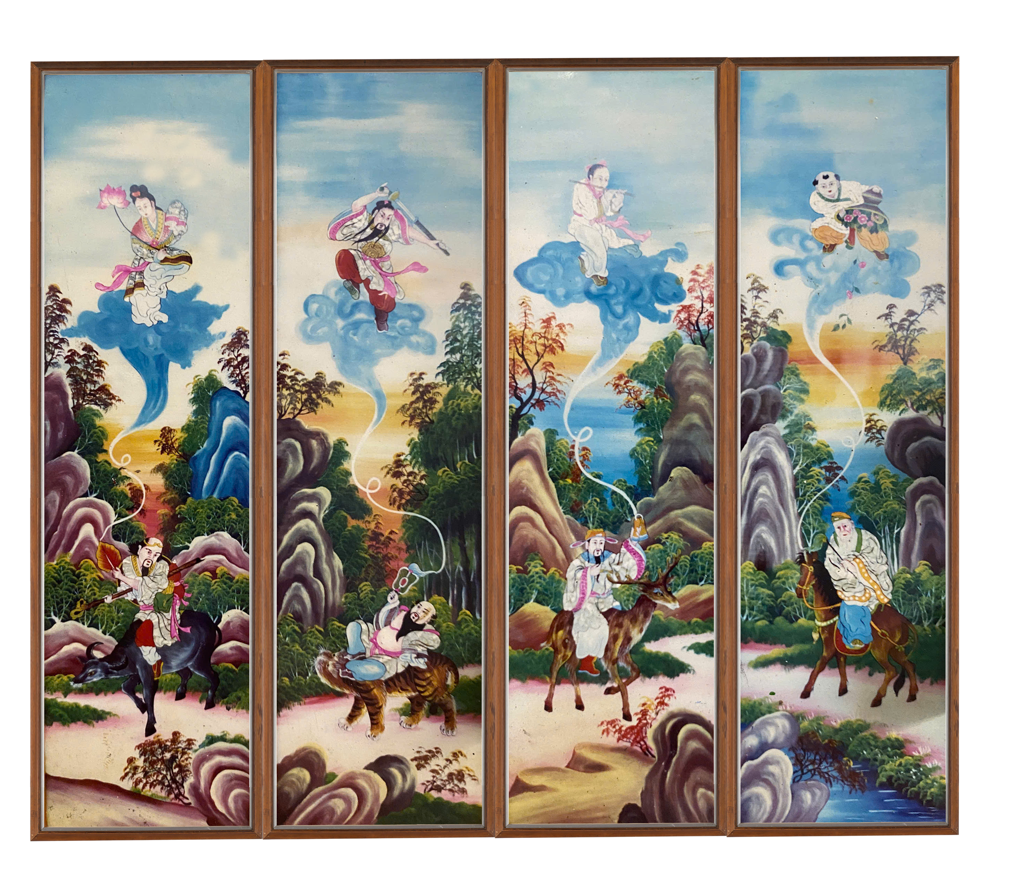 Tái hiện dòng tranh kiếng Nam Bộ - Ảnh 1.