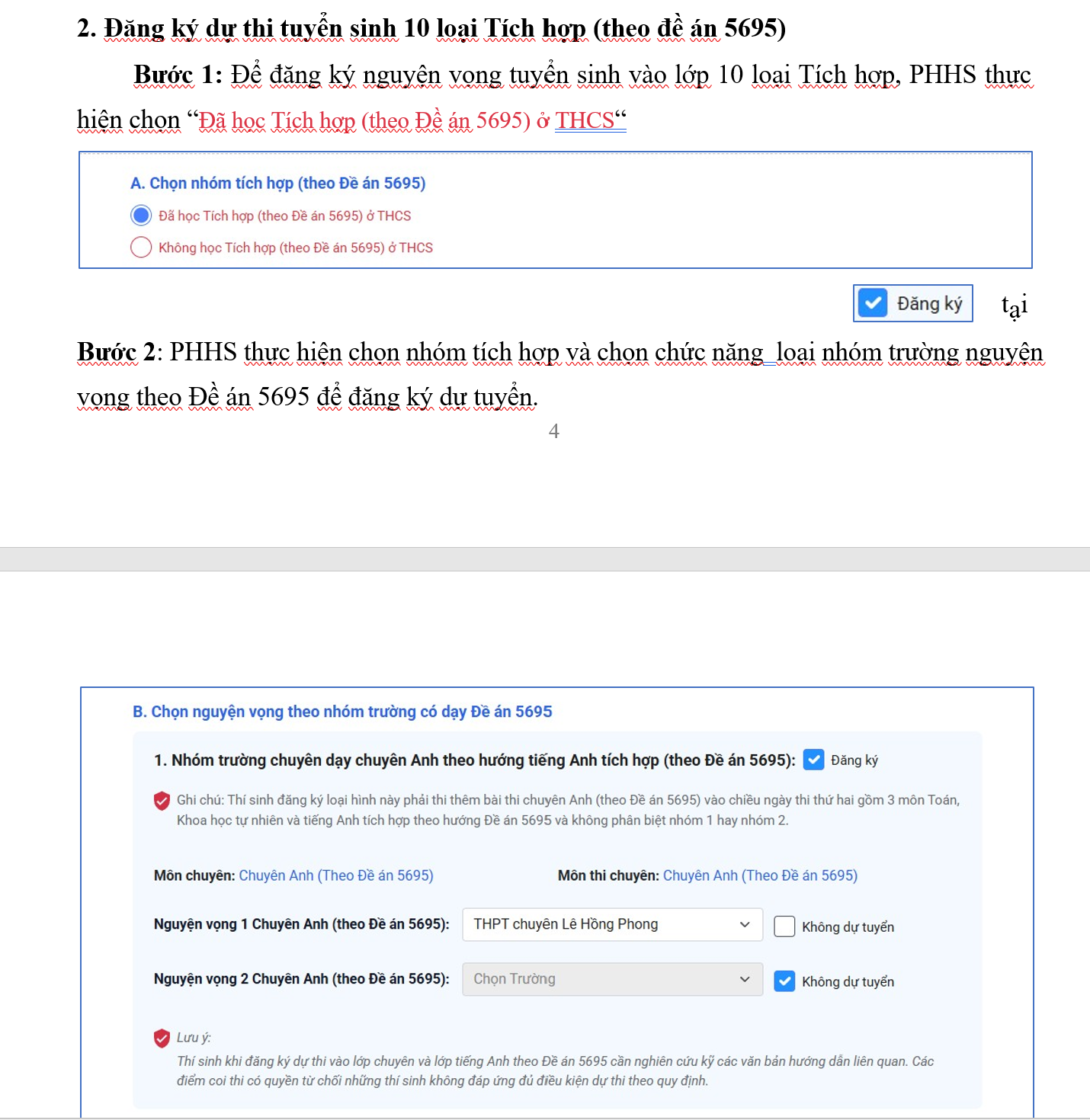 Clip hướng dẫn đăng ký nguyện vọng lớp 10 của Sở GD-ĐT TP.HCM - Ảnh 6.