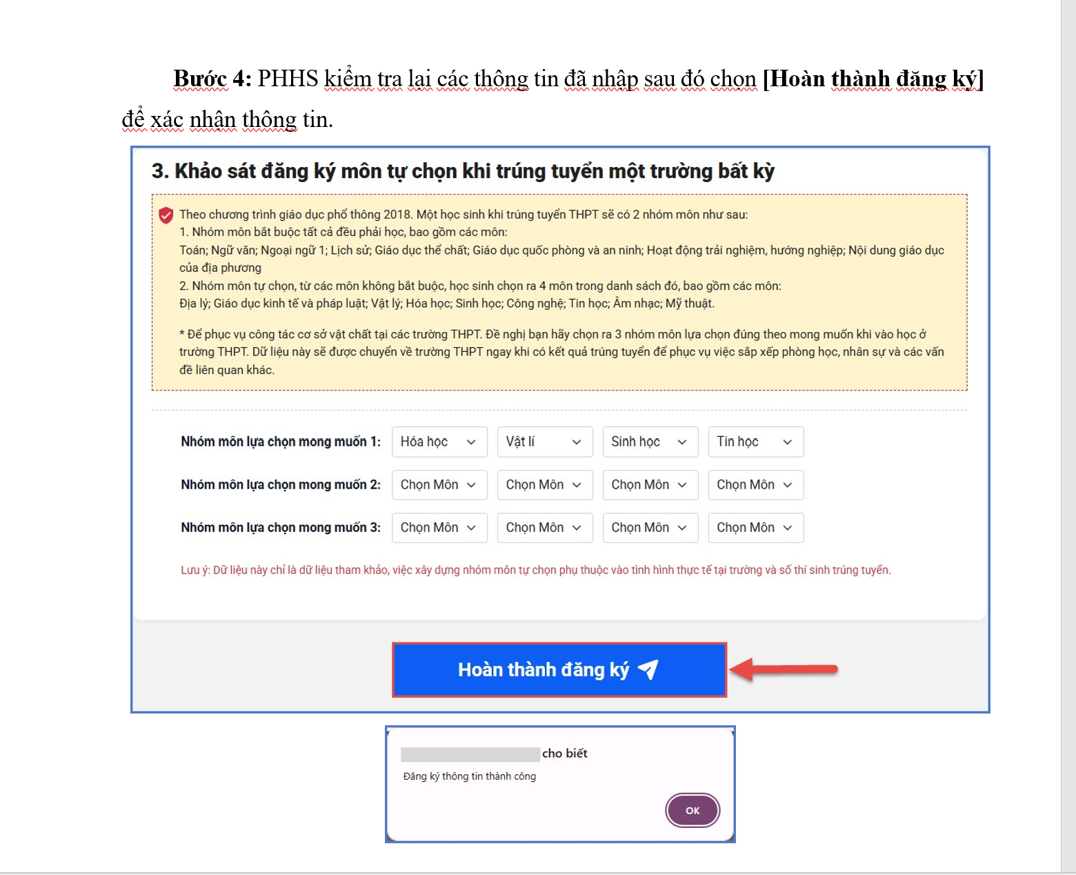 Clip hướng dẫn đăng ký nguyện vọng lớp 10 của Sở GD-ĐT TP.HCM - Ảnh 8.