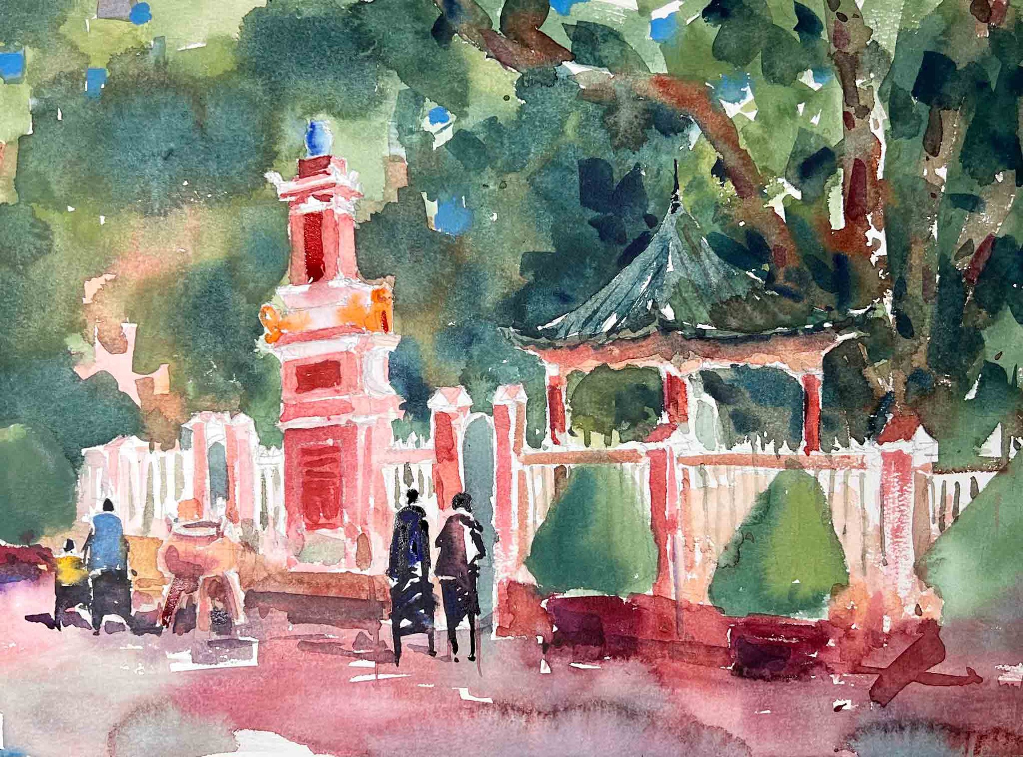 Chùa Giác Lâm ở trung tâm TP. Hồ Chí Minh- Ảnh 1.