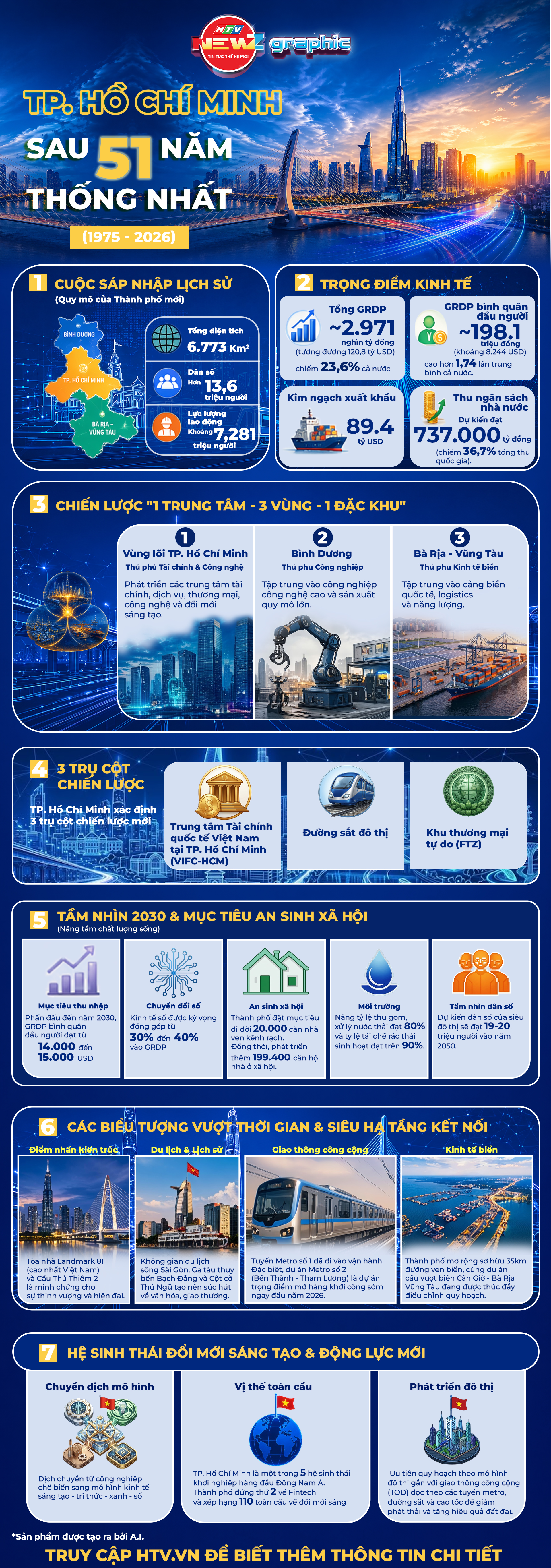 TP. Hồ Chí Minh sau 51 năm thống nhất (1975 - 2026)- Ảnh 1.