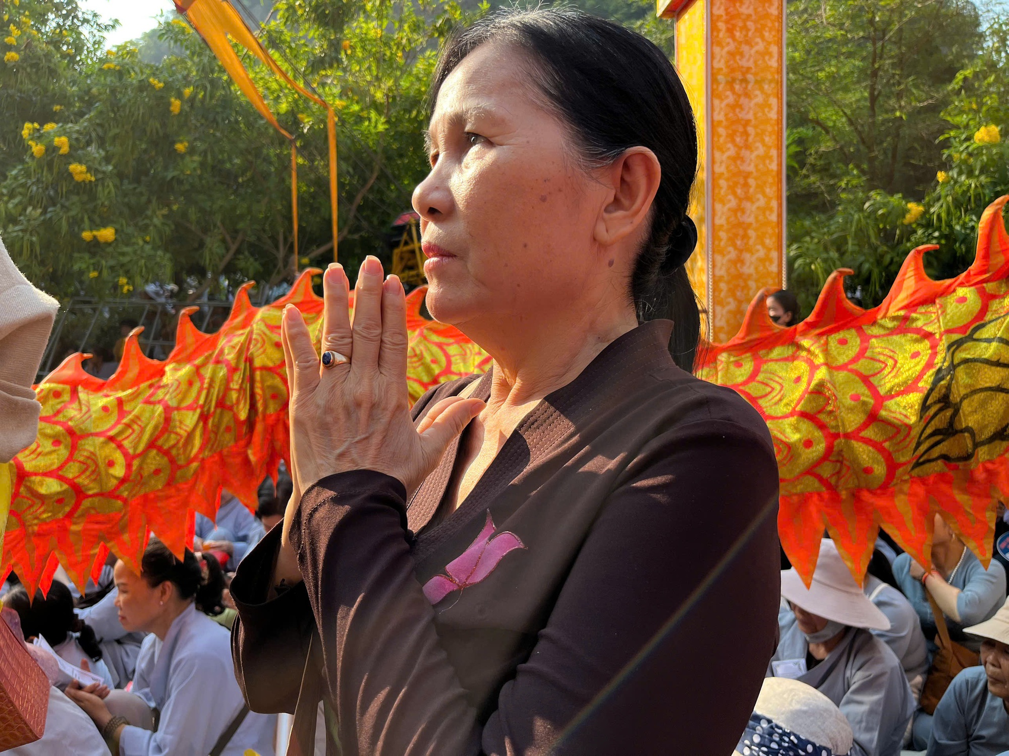 Hàng ngàn người thành kính dự lễ vía Quán Thế Âm- Ảnh 8.