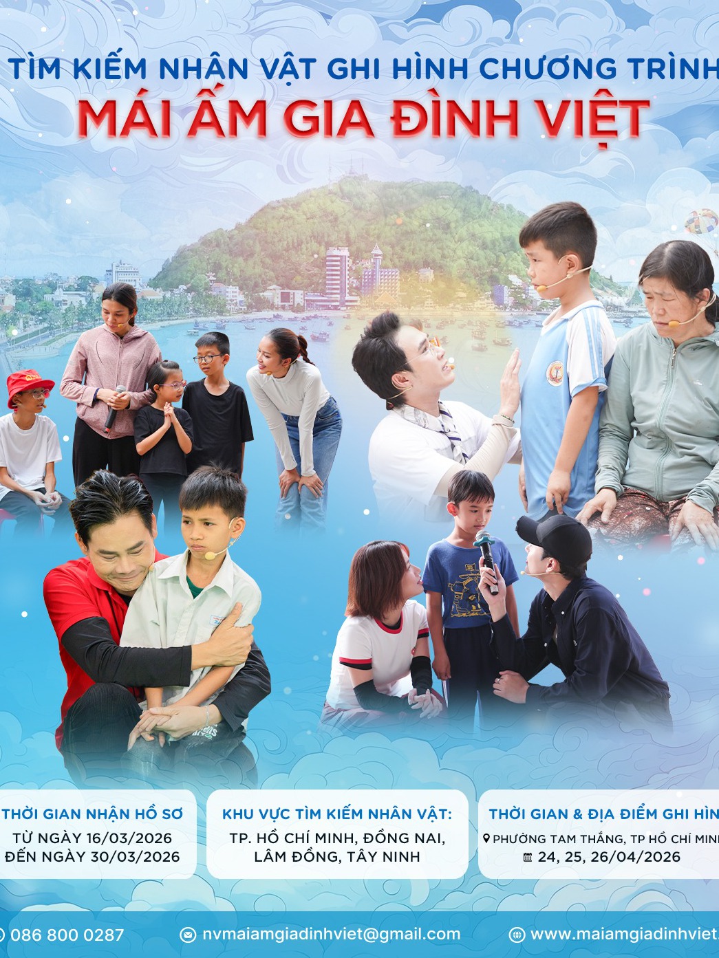 "Mái ấm gia đình Việt" trở lại ghi hình ở TP. Hồ Chí Minh sau hơn hai năm