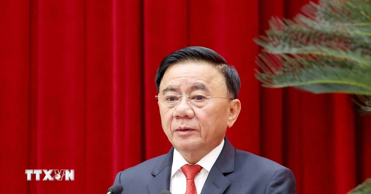 Thường trực Ban Bí thư Trần Cẩm Tú lên đường thăm chính thức Lào và Campuchia - Ảnh 1.