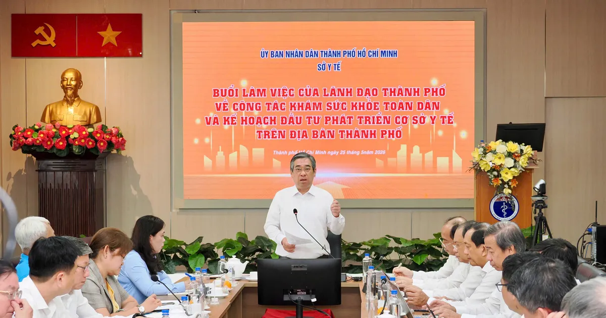 TP. Hồ Chí Minh: Dự kiến chi hơn 2.500 tỷ đồng khám sức khỏe miễn phí cho người dân