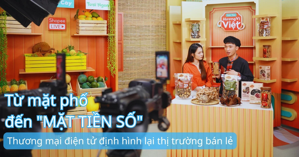 Thương mại điện tử định hình lại thị trường bán lẻ: Từ mặt phố đến "mặt tiền số"