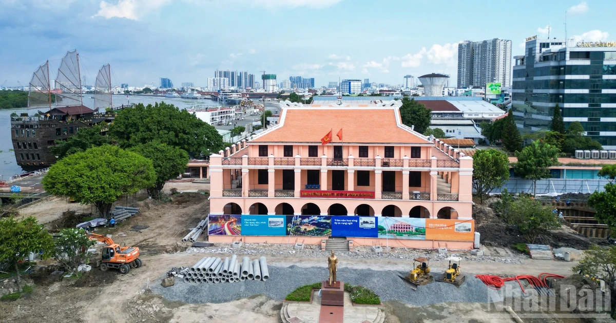 Toàn cảnh cải tạo, chỉnh trang Bảo tàng Hồ Chí Minh-Chi nhánh Thành phố Hồ Chí Minh