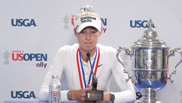 Nelly Korda chinh phục danh hiệu U.S. Women's Open đầu tiên trong sự nghiệp - Ảnh 1.