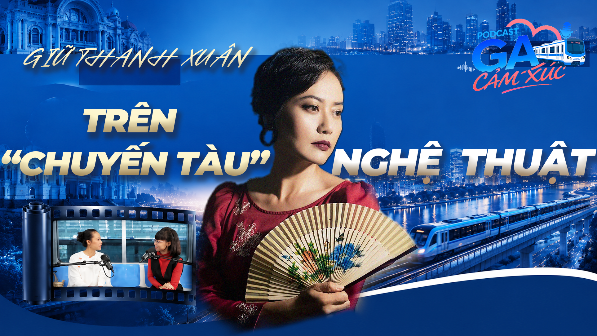 Nghệ sĩ Hồng Ánh: Giữ thanh xuân trên "chuyến tàu" nghệ thuật