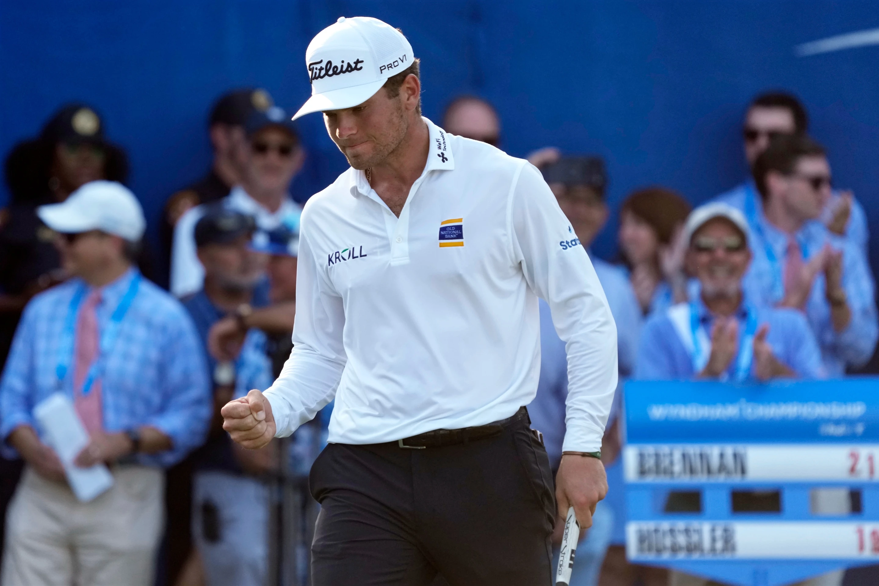 Michael Brennan vô địch Wyndham Championship, giành quyền dự vòng play-off PGA Tour - Ảnh 3.