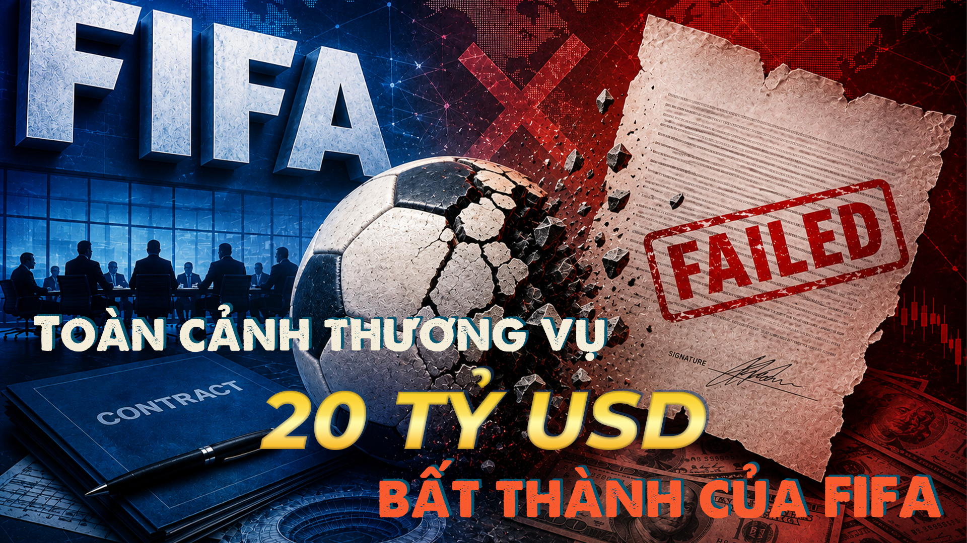 NRTG: Toàn cảnh thương vụ 20 tỷ USD bất thành của FIFA