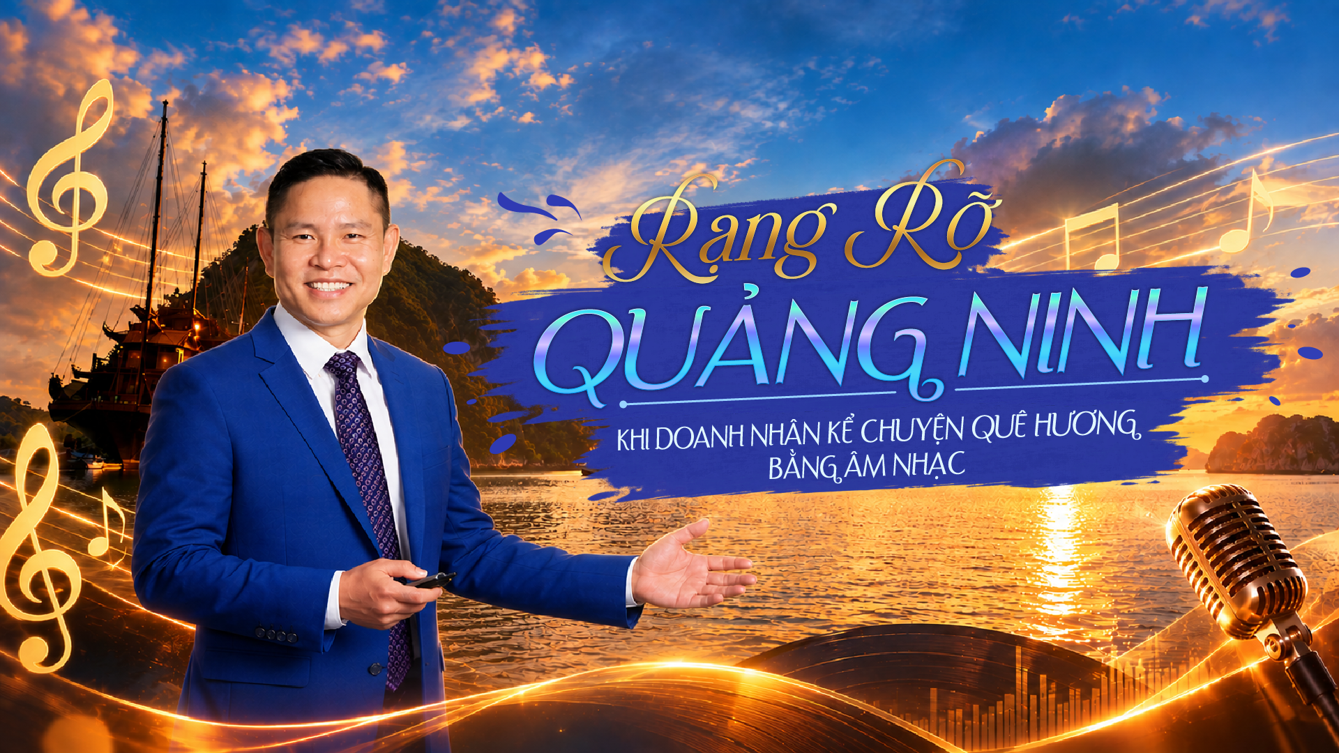 “Rạng rỡ Quảng Ninh” - Khi doanh nhân kể chuyện quê hương bằng âm nhạc