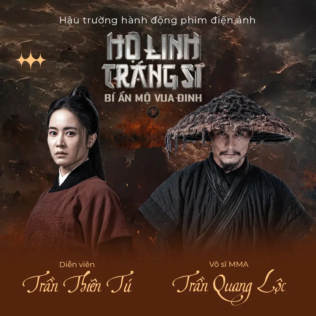 Khung hình thứ 25: Võ sĩ MMA Trần Quang Lộc, Trần Thiên Tú và những chuyện chưa kể phía sau các pha hành động của “Hộ linh tráng sĩ”