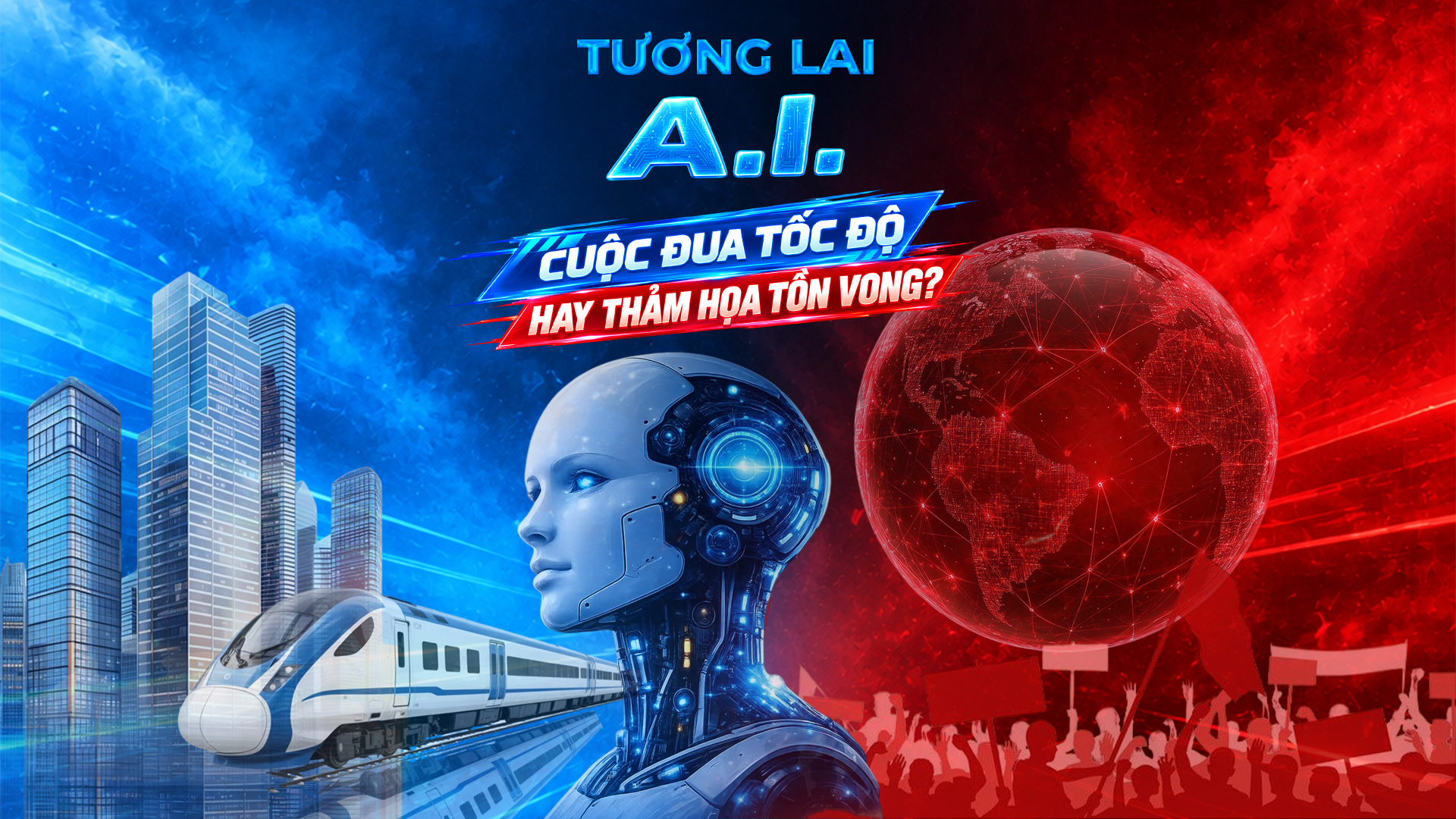 Tương lai của A.I.: Cuộc đua tốc độ hay thảm họa tồn vong? | Nhìn ra thế giới