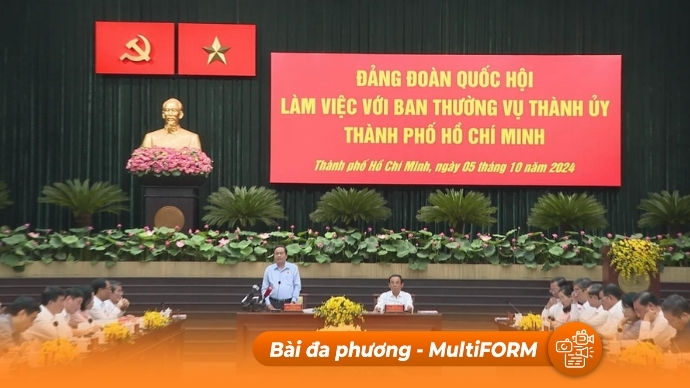 TP.HCM đề xuất Quốc hội thông qua các dự án quan trọng và tháo gỡ khó khăn về thể chế